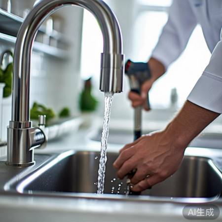热水器不出热水,检查水路堵塞。