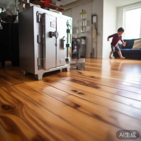 木地板结实,承重佳,安全放心。