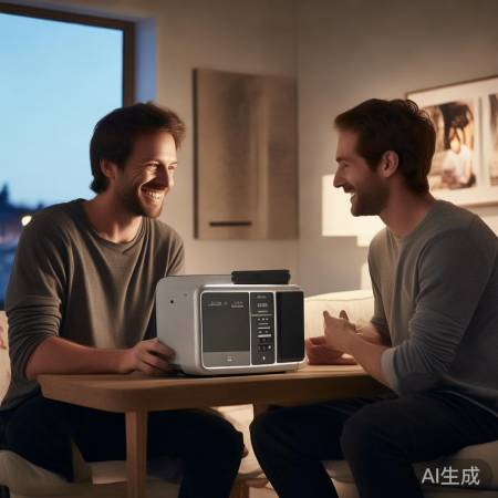 美的燃气热水器,好友洗澡享乐