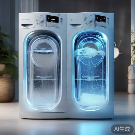 节能省水双缸洗衣机