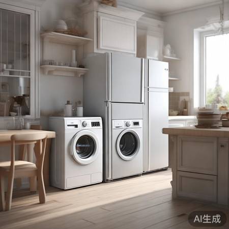 冰箱洗衣机宜摆餐厅通道
