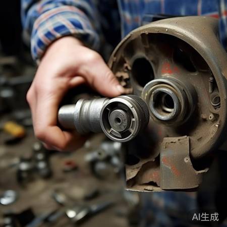 检查螺母,及时更换