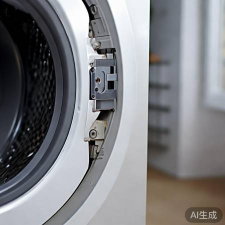 洗衣机异常震动或不动,锁头可能