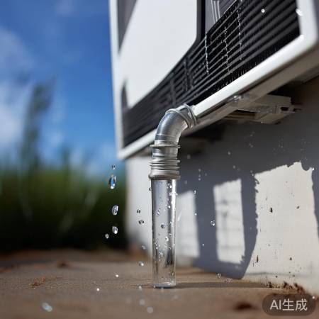 空调除湿注意排水管