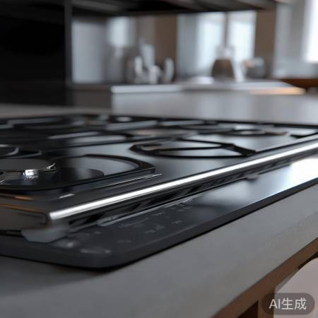 “观察集成灶进气口大小”