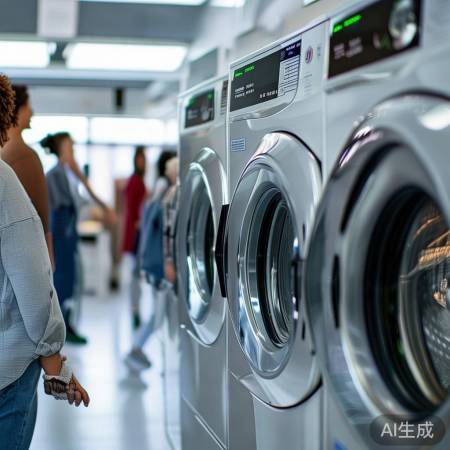 共享洗衣机定期消毒，保障健康洗