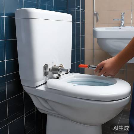 检查水箱阀门,稳定水压