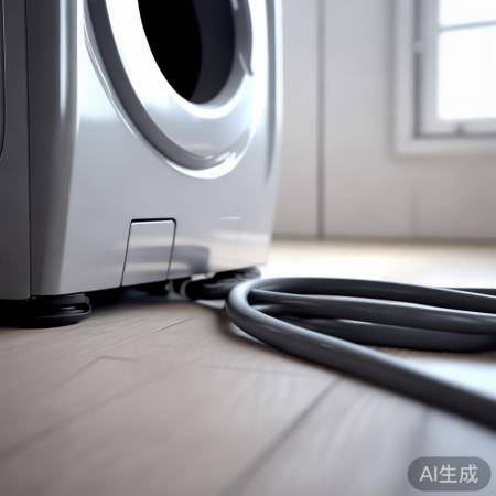 “确保洗衣机断电”