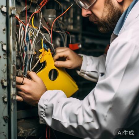 绝缘胶带包扎接线处防短路漏电