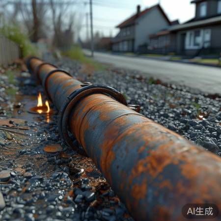 燃气管道老化浪费大