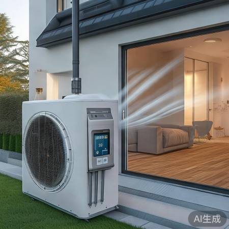 高效节能空气能供暖