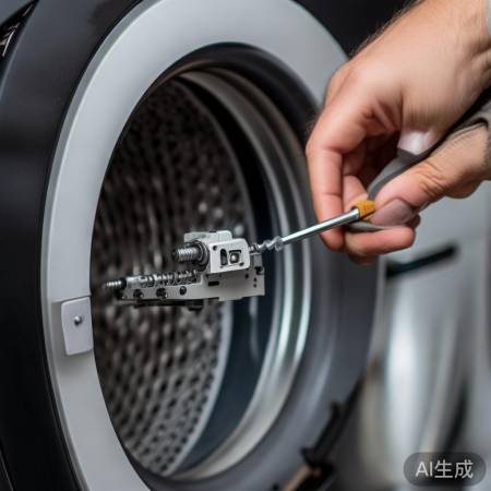 检查洗衣机铁片,防松动变形