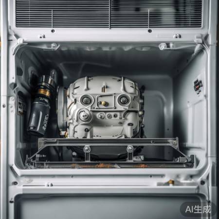 冰箱电机拆卸图