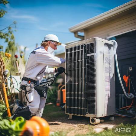 检查散热和排管道空气