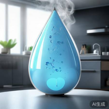 水滴造型热水器，自然高效