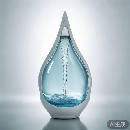 水滴形热水器，节能设计