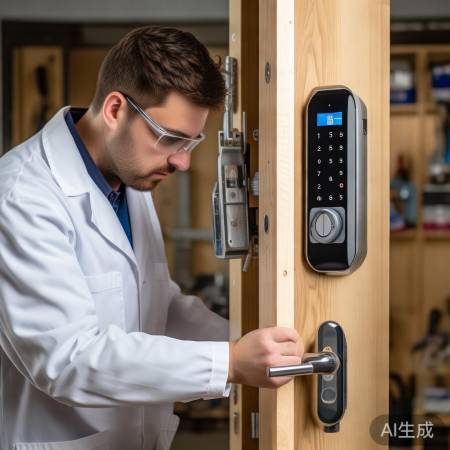 “更换智能锁，注意尺寸兼容。”