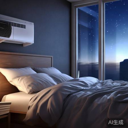 空调噪音低，不影响睡眠