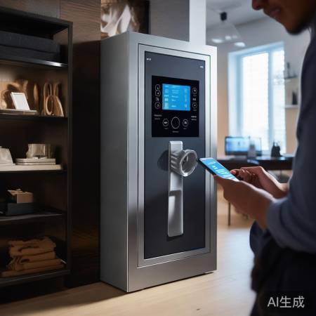智能保险柜，防盗报警，守护安全