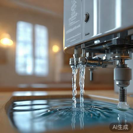 检查壁挂炉进水阀