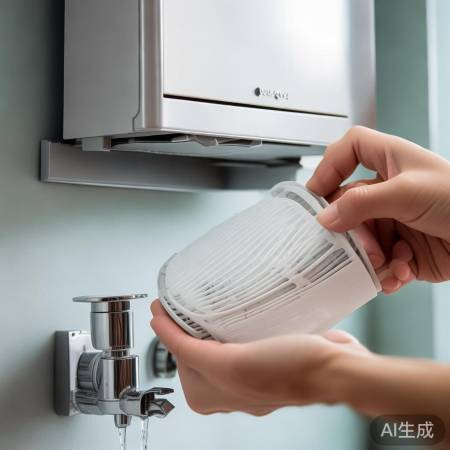 壁挂炉滤网定期清