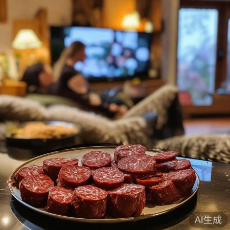 周末沙发享悠闲，自制风干肠惊艳