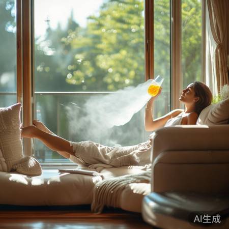 自然风空调，夏意清凉