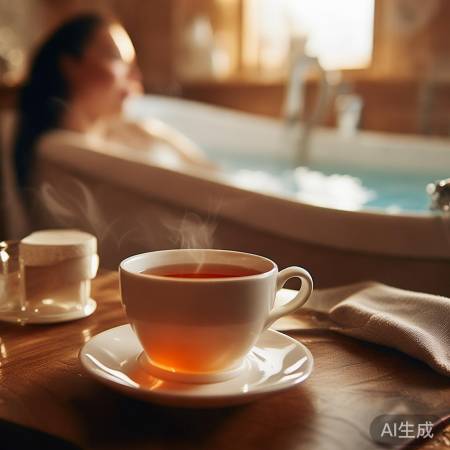 “洗浴舒适,生活如茶”