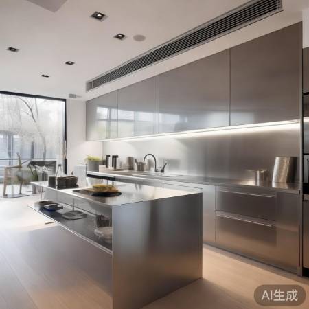 预留消毒柜孔,厨房利用率高