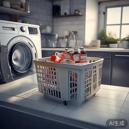洗衣机勿放易燃爆物