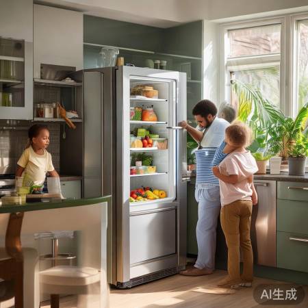 “小巧冰箱,家居新选择”