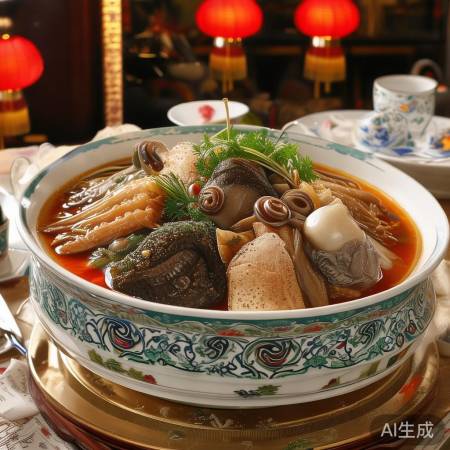 福建名菜,佛跳墙美味