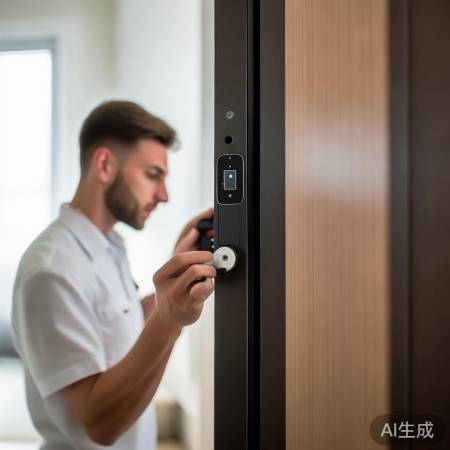 指纹锁安全,专业安装保障