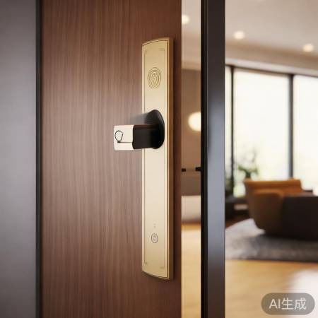 华微指纹锁，安全实用美！