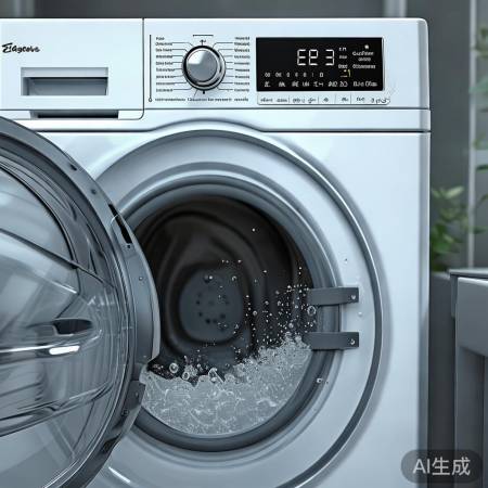 E2故障：洗衣机进水异常