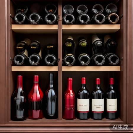 红酒瓶型影响层板高度