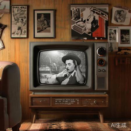 复古电视背景,怀旧减压良方