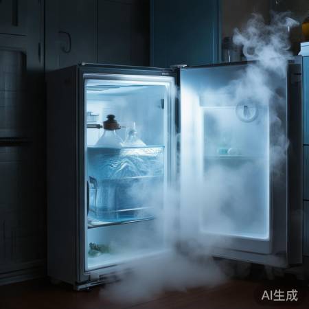 冰箱里水烧开，门开声如科幻片