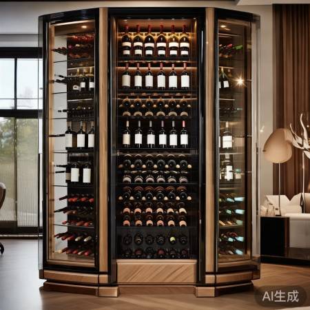 红酒柜：艺术品与收藏展示