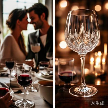 酒杯搭配，场合决定