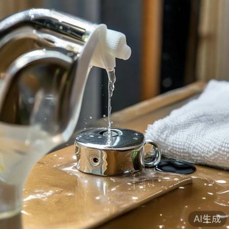 白醋喷锁，光亮如新