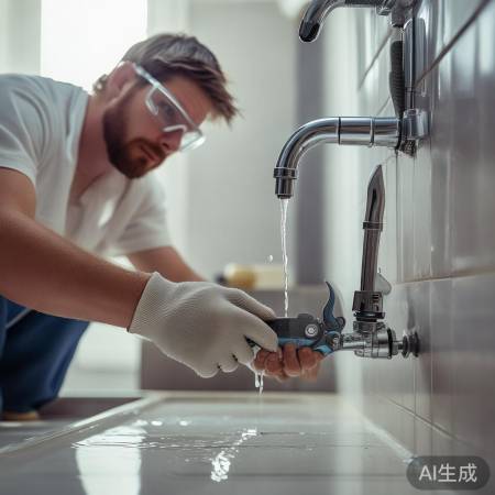 装水管，注意力度别拧太紧