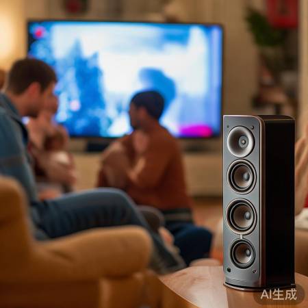 沙发后摆音箱，音质大提升