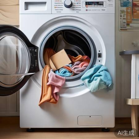 洗衣机洗纸盒,省时又省力