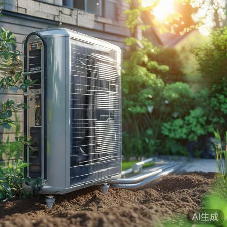 “空气能制冷，节能环保好。”