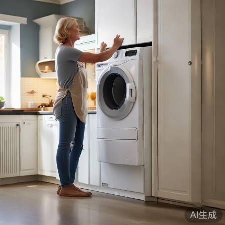 壁挂洗衣机安装高度80-85c