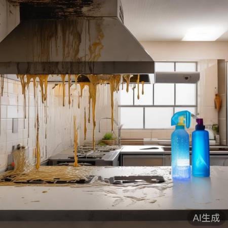 油烟机盖油污聚集地