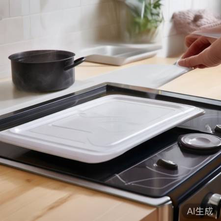 “拆卸式油烟机盖板，清洁便捷”