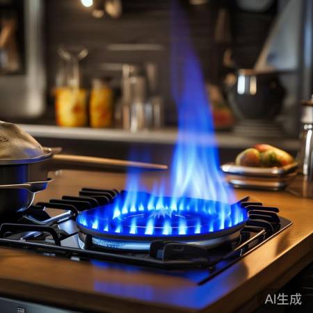 单眼灶火力强劲，调节自如