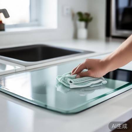 单眼灶玻璃面板易清洁